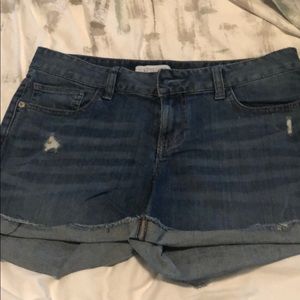 Express Size 6 Denim Shorts